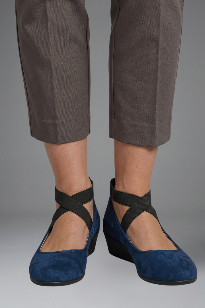 Birdie | Sapatos Rasos Ortopédicos Femininos Elásticos