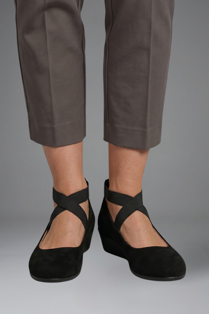 Birdie | Sapatos Rasos Ortopédicos Femininos Elásticos