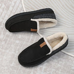 Kira | Homem Loafer Lã Sintética Slip-On Quente