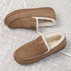 Kira | Homem Loafer Lã Sintética Slip-On Quente