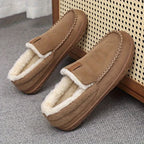 Kira | Homem Loafer Lã Sintética Slip-On Quente