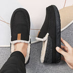 Kira | Homem Loafer Lã Sintética Slip-On Quente