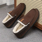 Kira | Homem Loafer Lã Sintética Slip-On Quente