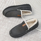 Kira | Homem Loafer Lã Sintética Slip-On Quente