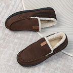 Kira | Homem Loafer Lã Sintética Slip-On Quente