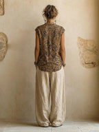 Liora | Conjunto Feminino 3 Peças Wide Leg Fluido
