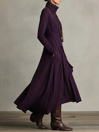 Hazel | Mulher Vestido Maxi Manga Longa