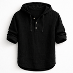 Aria | Camisa Linho com Capuz Relaxed Fit