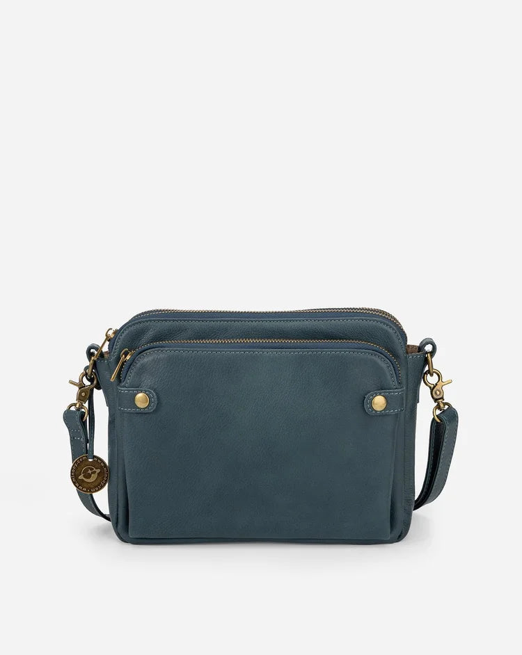 Iris | Bolsa Crossbody Couro Tiracolo
