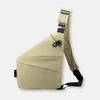 Bolsa Crossbody Antifurto Leve Multicompartimentos