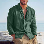 Camisa Masculina | Estilo Casual, Respirável | Esme