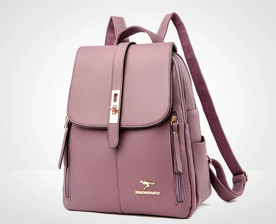 Mochila Feminina Espaçosa Minimalista