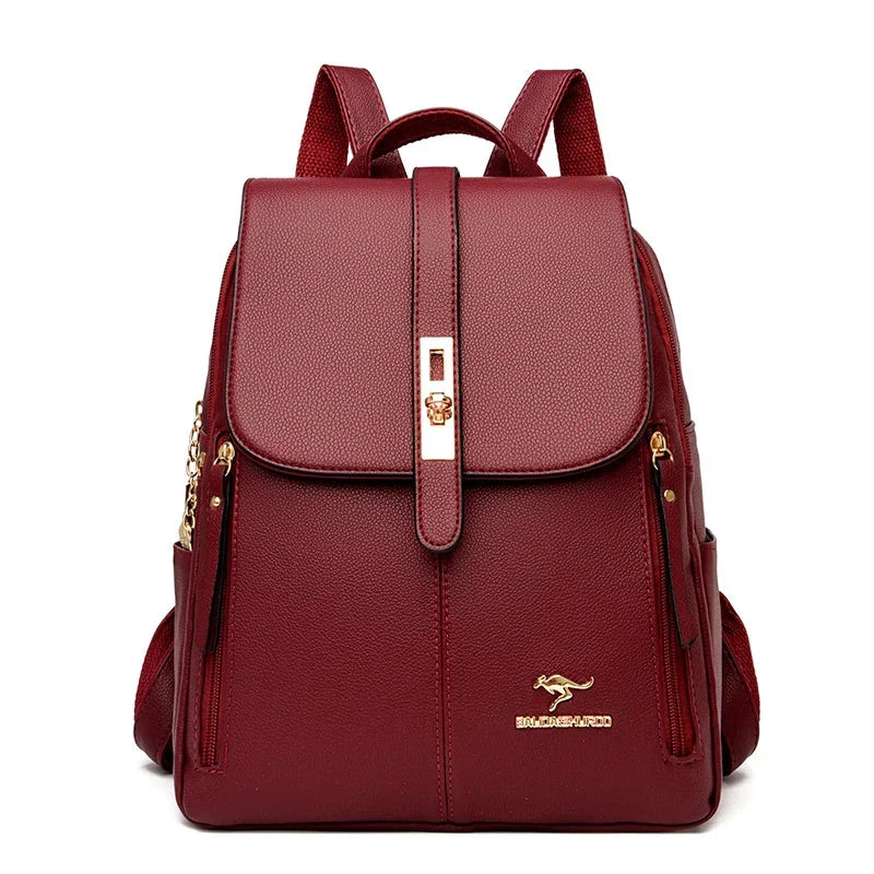 Mochila Feminina Espaçosa Minimalista