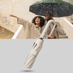 Leah | Guarda-Chuva Automático Dobrável Canopy 105cm