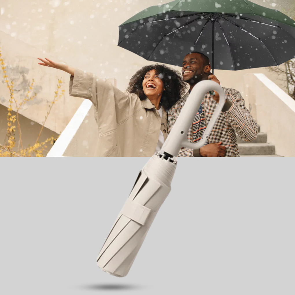 Leah | Guarda-Chuva Automático Dobrável Canopy 105cm