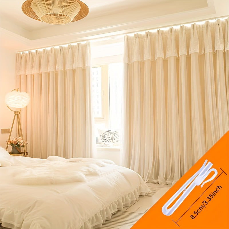 Sabine | Cortinas Blackout | Estilo Princesa Francês, 2 Peças | Quarto e Sala