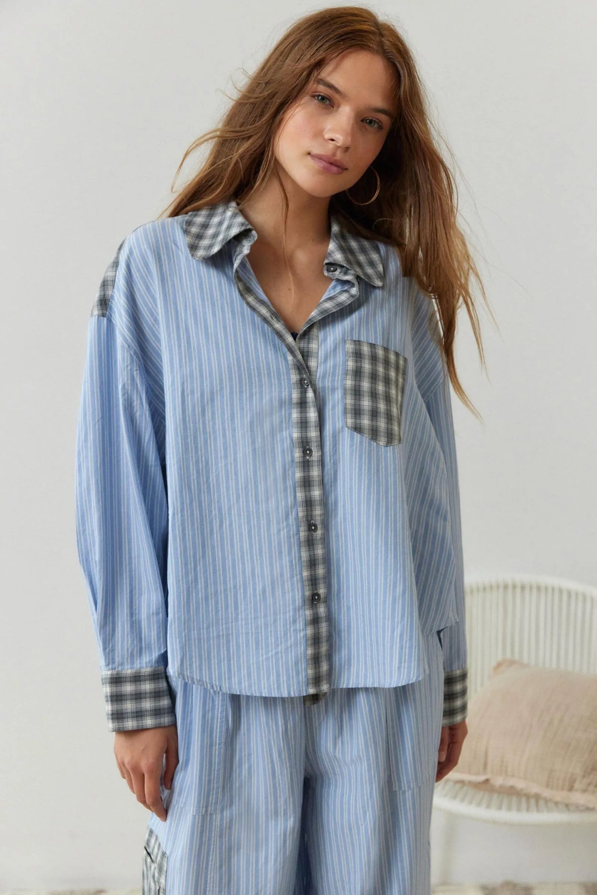 Iris | Conjunto Pijama Feminino 2 Peças Algodão