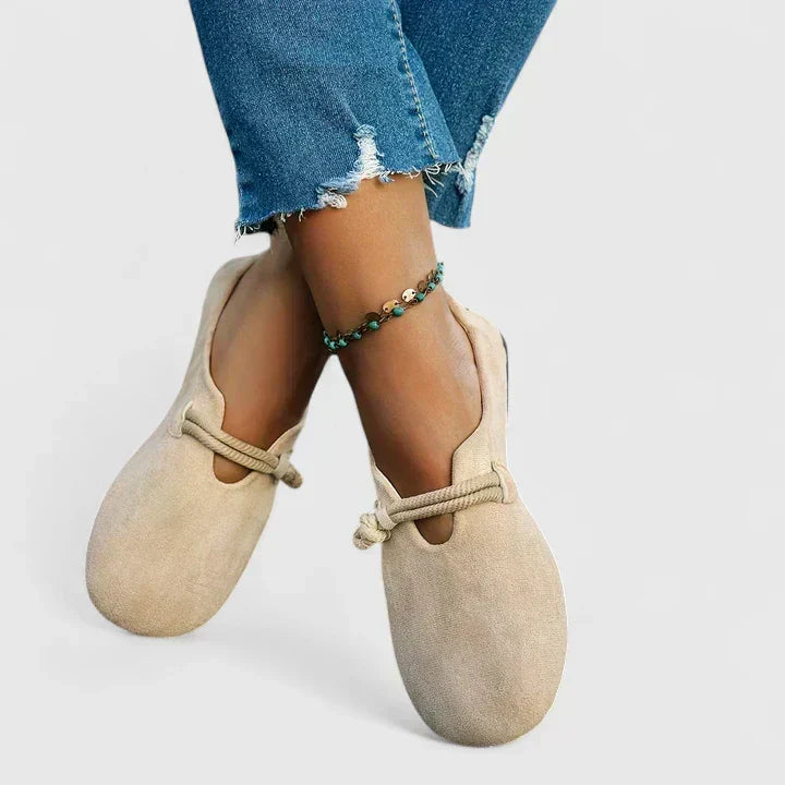 Vera | Mocassins Femininos Sem Atacadores Bico Redondo