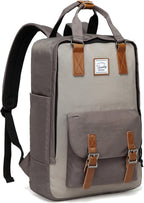 Mochila para Laptop 15,6" | Resistente à Água, Vintage | Organizer, Vinylon