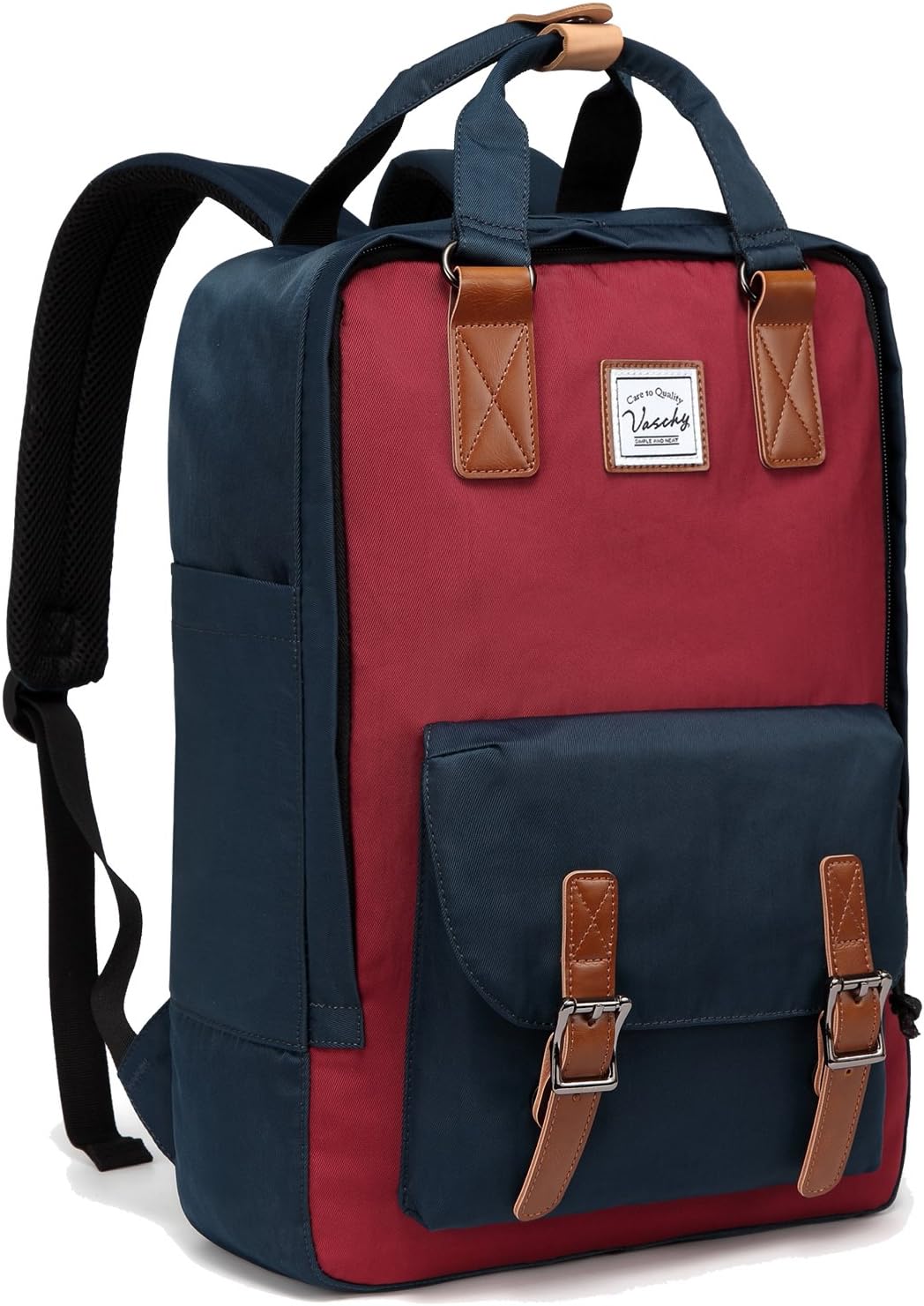 Mochila para Laptop 15,6" | Resistente à Água, Vintage | Organizer, Vinylon
