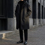 Xanthe | Sobretudo Masculino Longo Resistente ao Vento