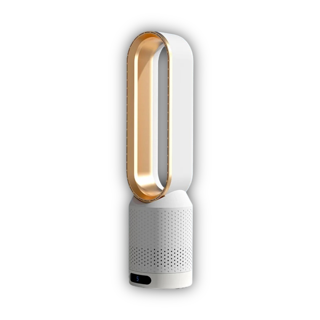 Ventilador Torre Sem Pás 3 em 1 Purificador UV