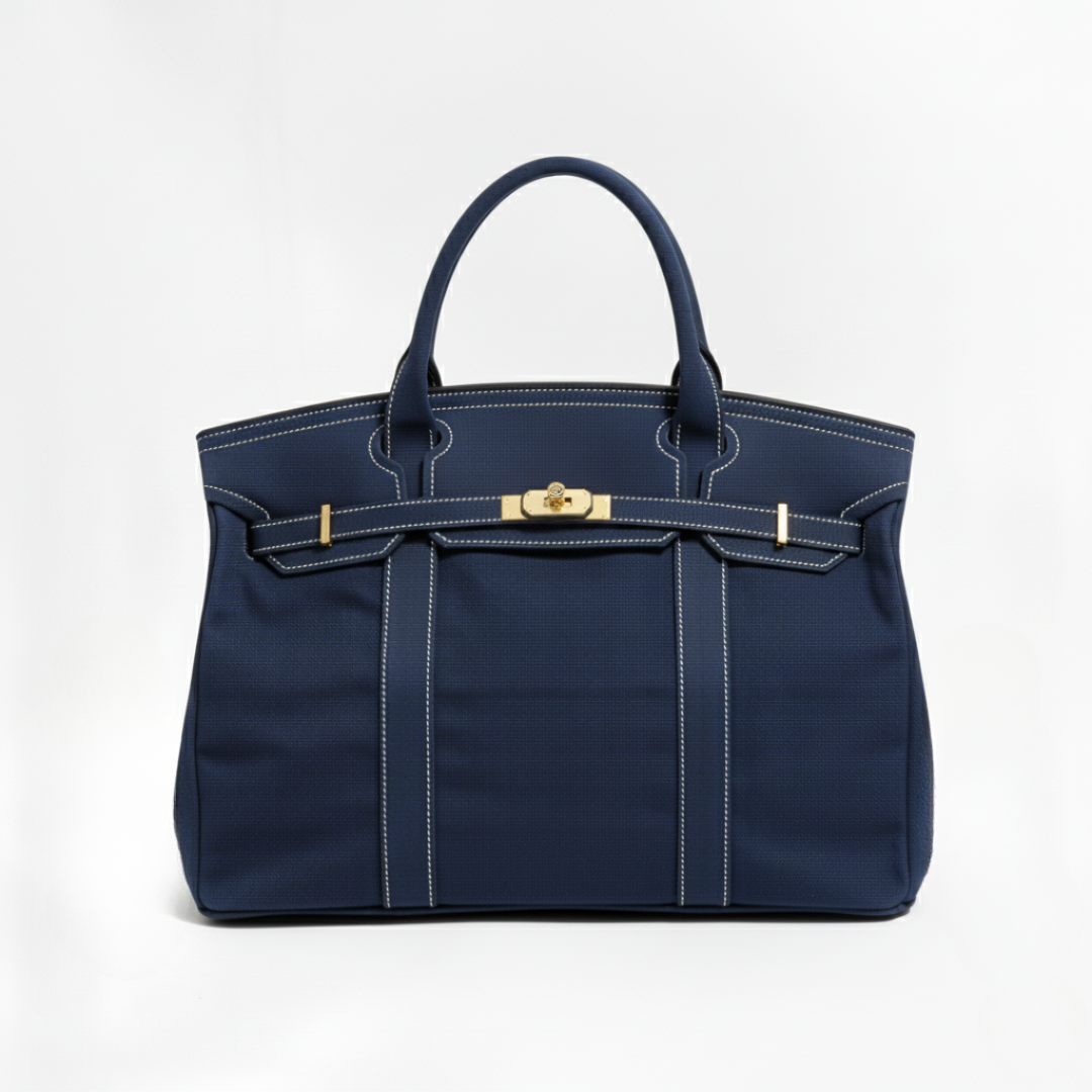 Orla | Tote Bag Canvas Vintage Resistente à Água