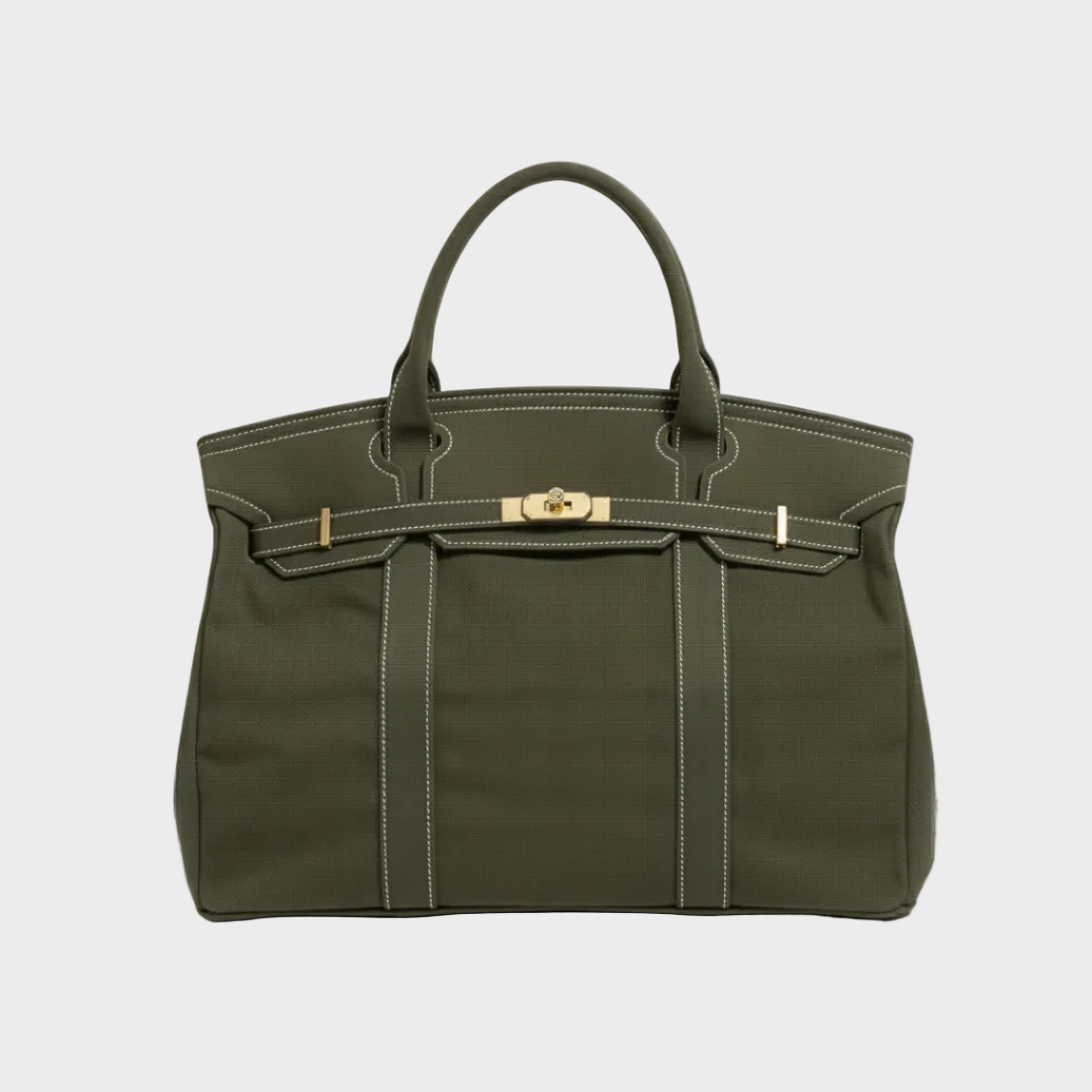Orla | Tote Bag Canvas Vintage Resistente à Água