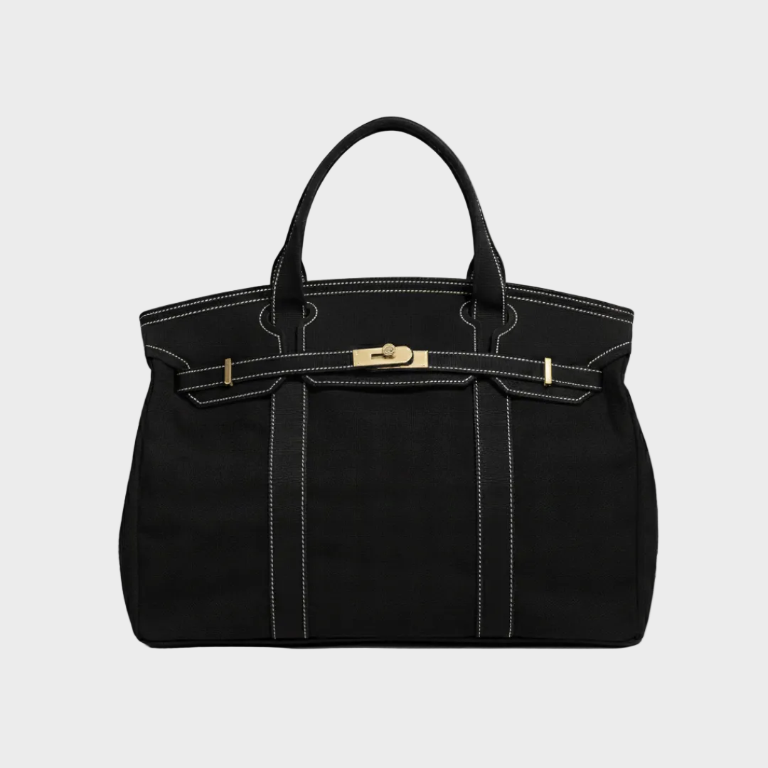 Orla | Tote Bag Canvas Vintage Resistente à Água