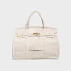 Orla | Tote Bag Canvas Vintage Resistente à Água