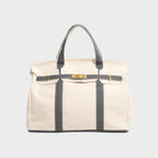 Orla | Tote Bag Canvas Vintage Resistente à Água