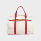Orla | Tote Bag Canvas Vintage Resistente à Água