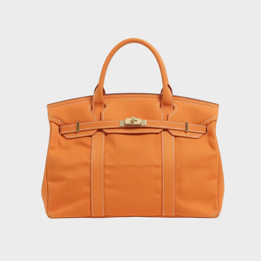 Orla | Tote Bag Canvas Vintage Resistente à Água