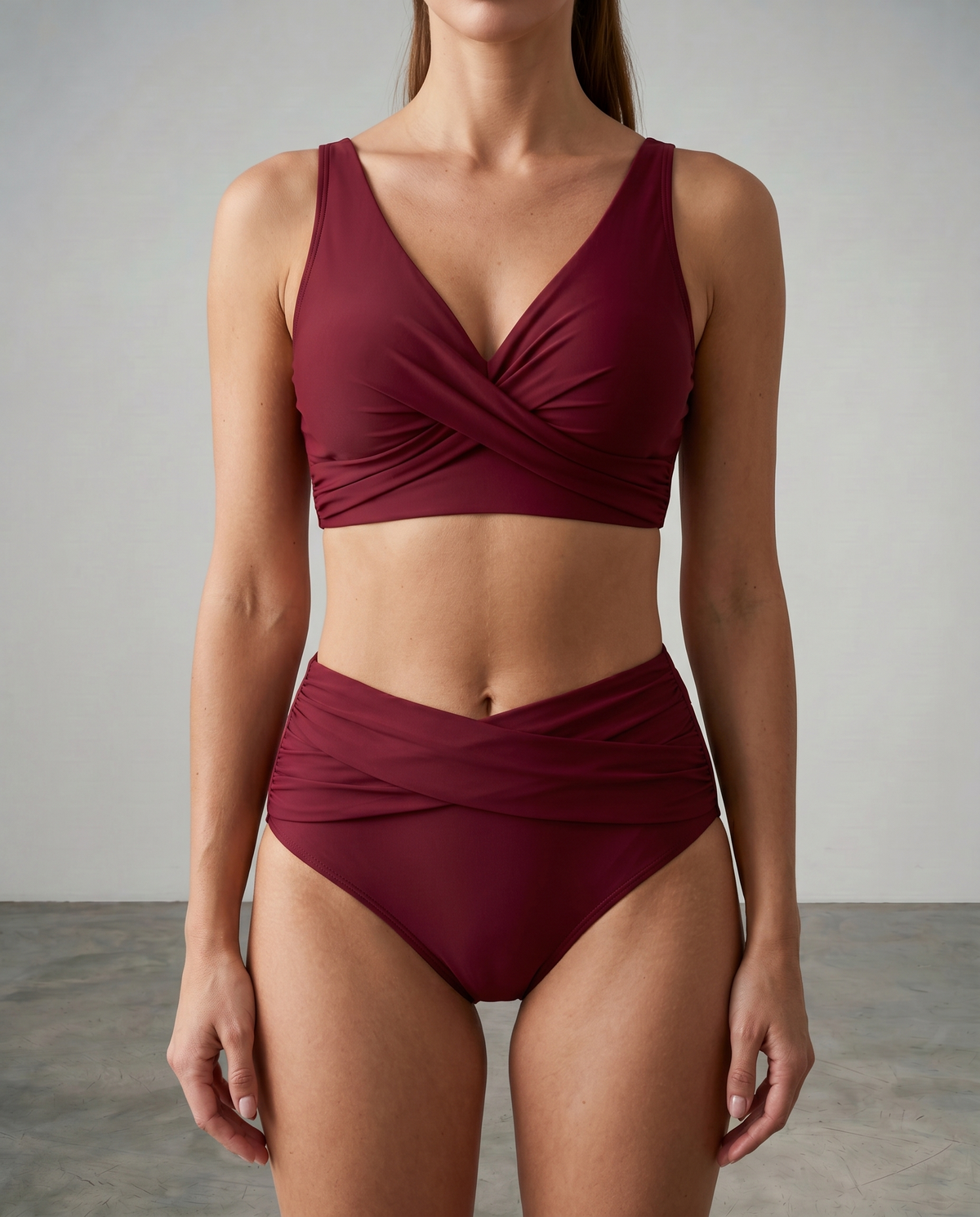 Biquíni Envolvente Mulher | Design Cruzado, Conforto Elástico
