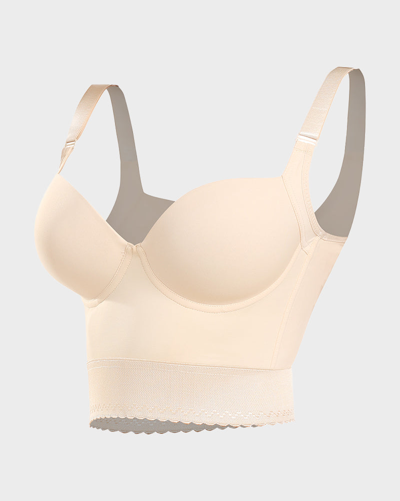 Anouk | Sutiã Push Up Feminino Longline Acolchoado com Bojo