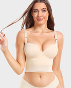 Anouk | Sutiã Push Up Feminino Longline Acolchoado com Bojo