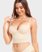 Anouk | Sutiã Push Up Feminino Longline Acolchoado com Bojo