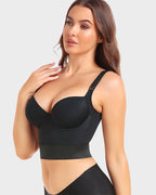 Anouk | Sutiã Push Up Feminino Longline Acolchoado com Bojo