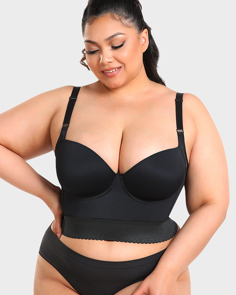 Anouk | Sutiã Push Up Feminino Longline Acolchoado com Bojo