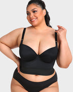 Anouk | Sutiã Push Up Feminino Longline Acolchoado com Bojo