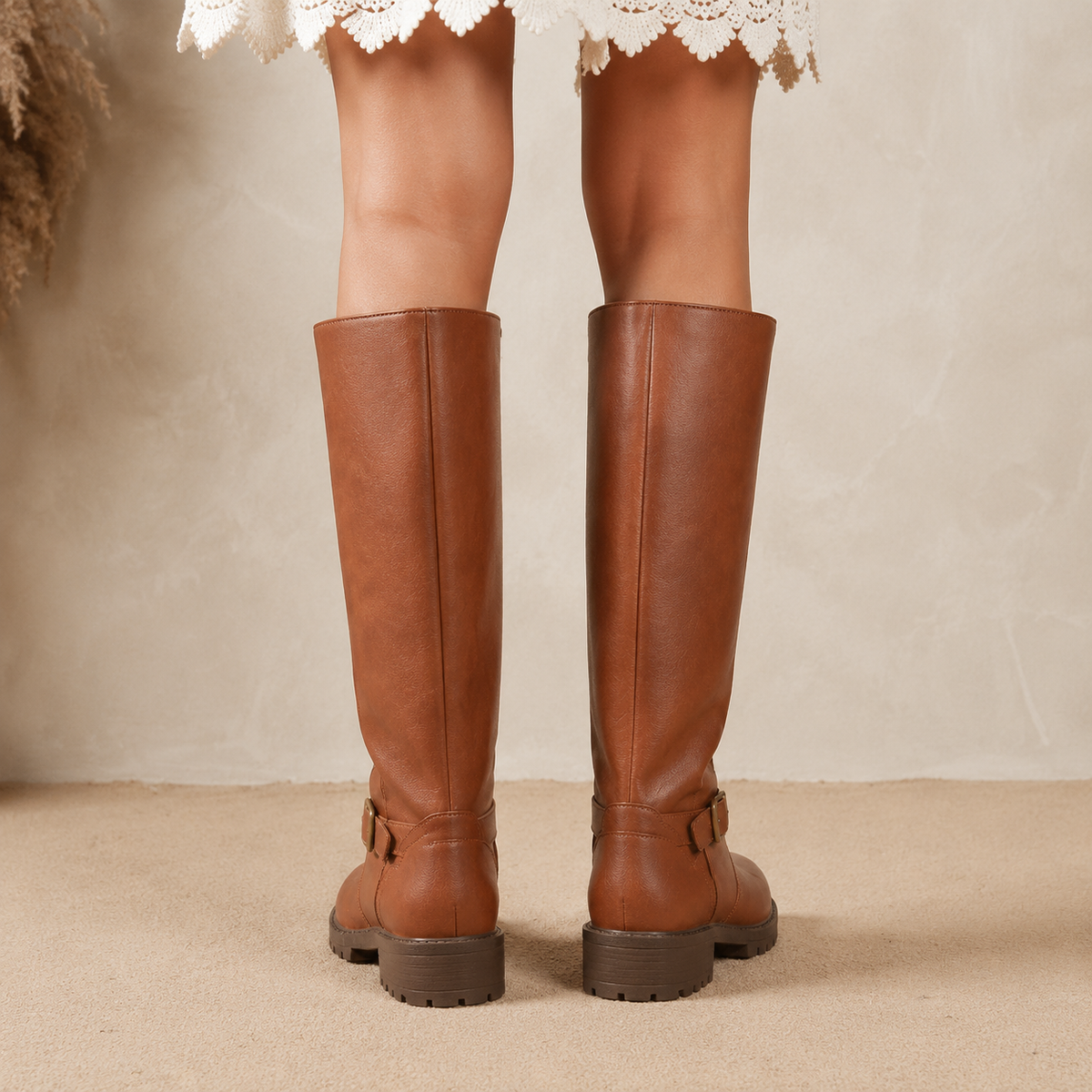 Botas Femininas Confortáveis | Salto Baixo, Uso Diário