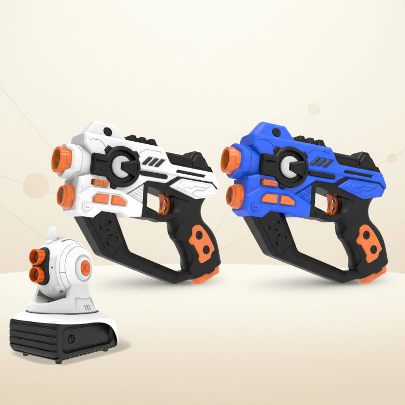 Birdie | Laser Tag Set | Pistolas Infravermelhas para Crianças | 2 a 6 Jogadores