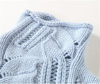 Quinn | Camisola Tricot Cabo Gola Alta Relaxed Feminina