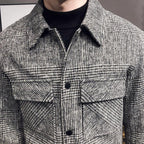 Verena | Camisa Jaqueta Xadrez Masculina Relaxed