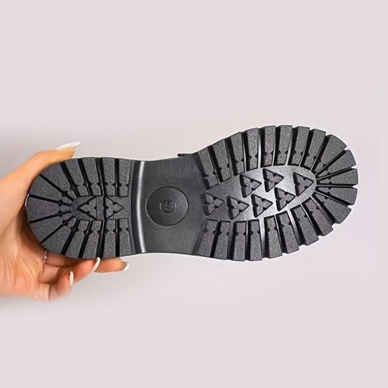 Della | Mocassins ortopédicos de plataforma femininos com suporte do arco