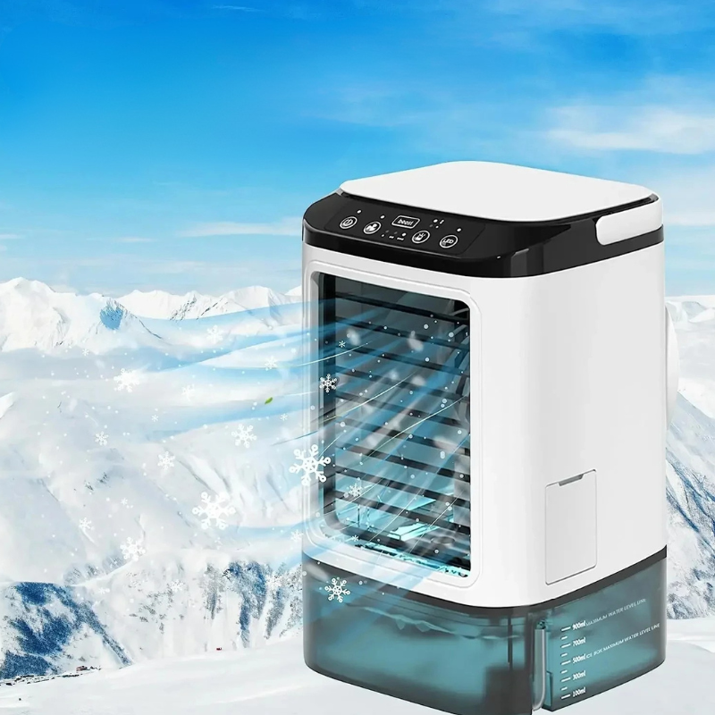 Galia | Ar Condicionado Portátil | 3 Velocidades, Névoa Ultrassônica | Mini Climatizador