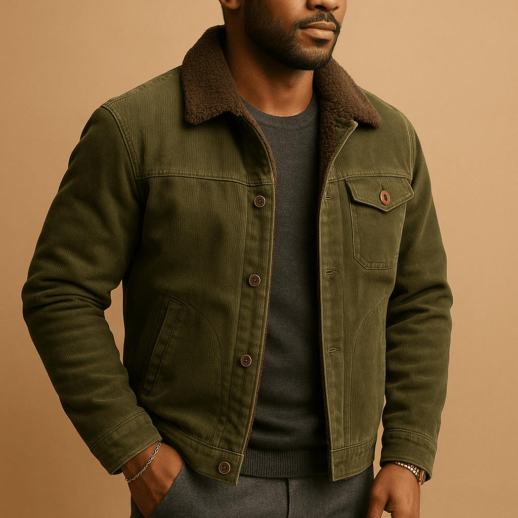 Seraphina | Homens Casaco de Inverno Impermeável com Capuz Regular Fit