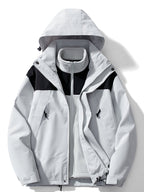 Maren | Jaqueta Outdoor 3 em 1 Impermeável Corta-Vento Forro Polar Removível