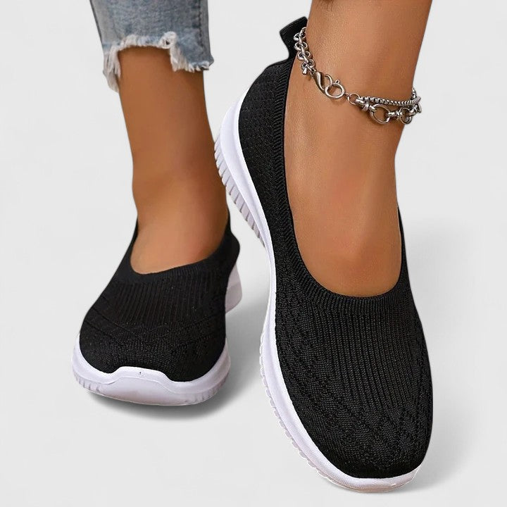 Lena | Sapatilhas Ortopédicas Slip-On Femininas