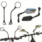 Ondina | Espelhos Retrovisores para Bicicleta | HD Ajustável, 23cm | Pack 2 Unidades